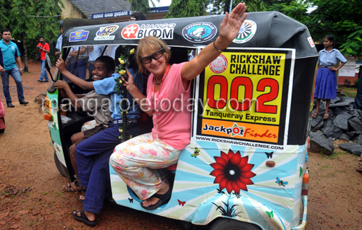 Mumbai Express Rally arrives in Mangalore